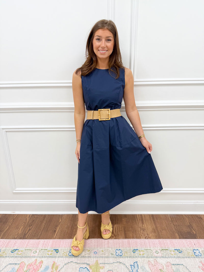 Ginny Navy Dress Medium