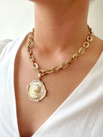 Serene Coin Necklace