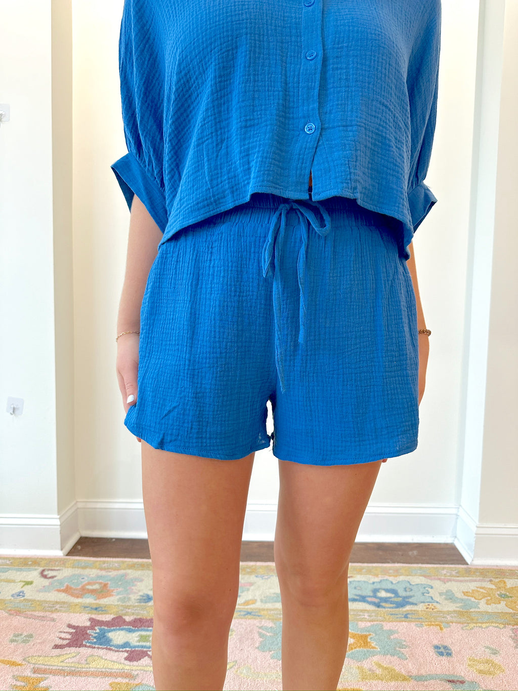 Eloise Blue Shorts
