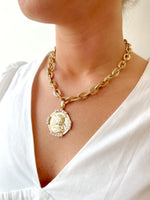 Serene Coin Necklace