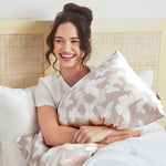 Satin Pillowcase Champagne Butterfly