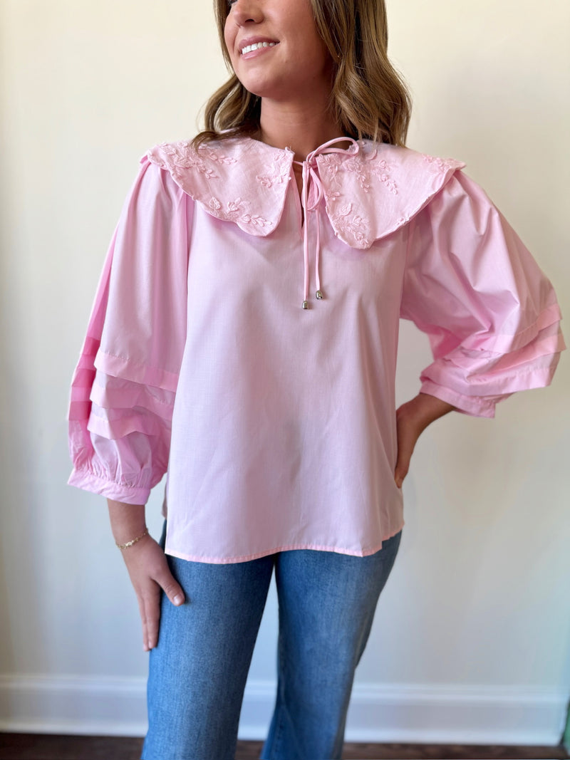 Kaylan Pink Top