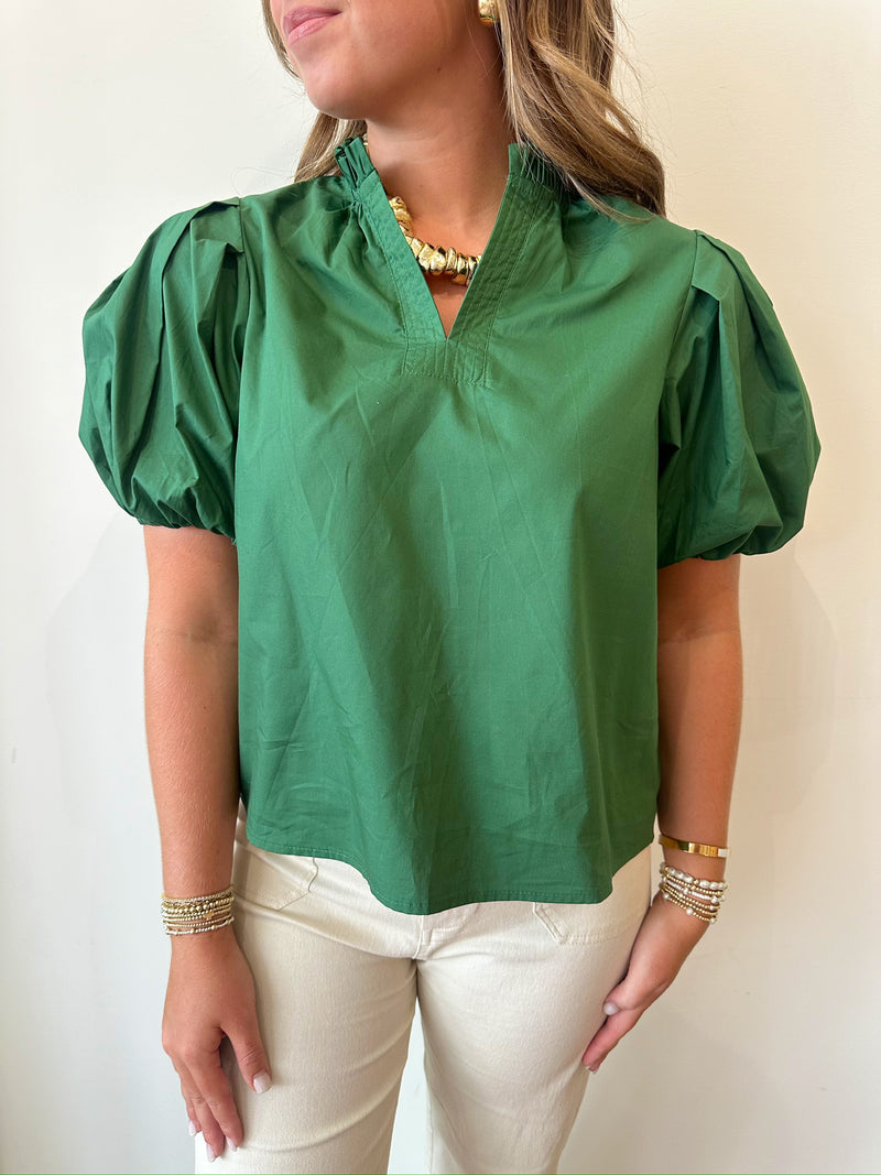 Hayden Green Top
