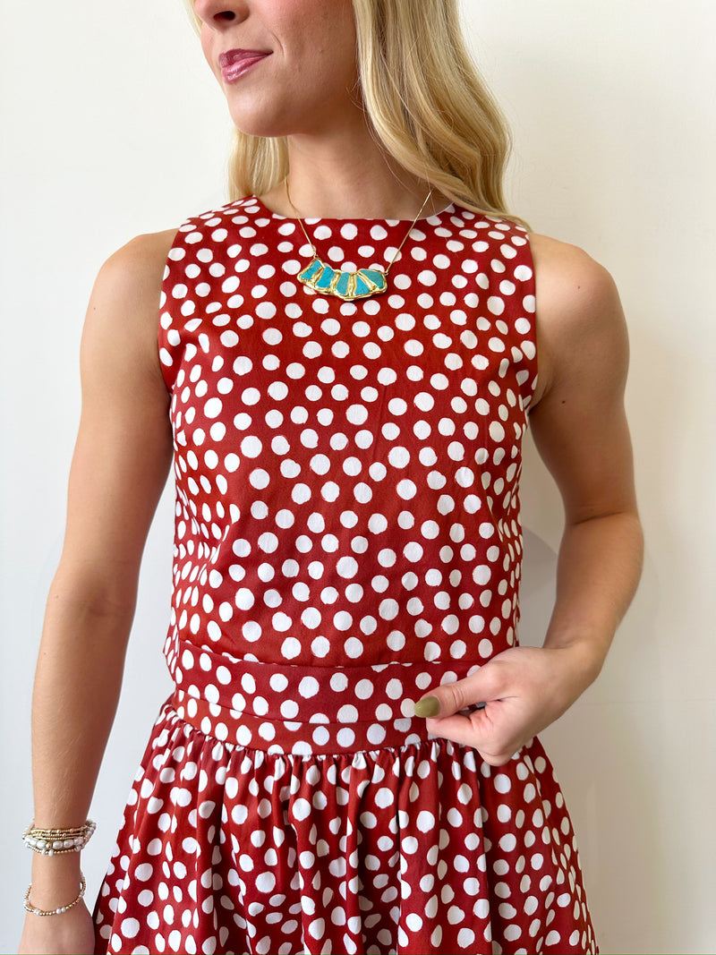 Simone Printed Top