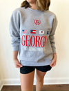 Georgia Flags Sweatshirt