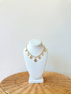 Anna Coin Charm Necklace
