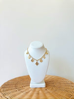 Anna Coin Charm Necklace