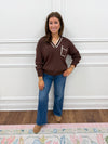 Avery Brown Sweater