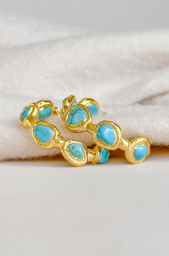 EE Paradise Hoop- Turquoise