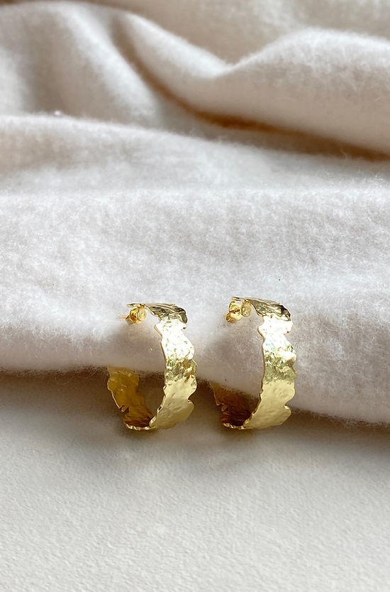 EE Plated Hoops