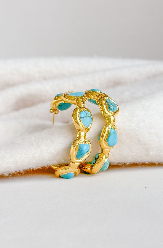EE Paradise Hoop- Turquoise