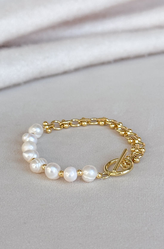 EE Pearl and Loop Bracelet