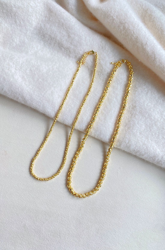 EE Beam Necklace Chain-14"