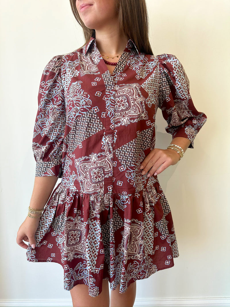 Faith Printed Dress