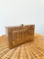 Kara Taupe Clutch