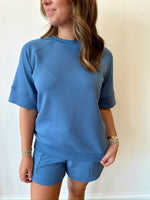Brynn Blue Top