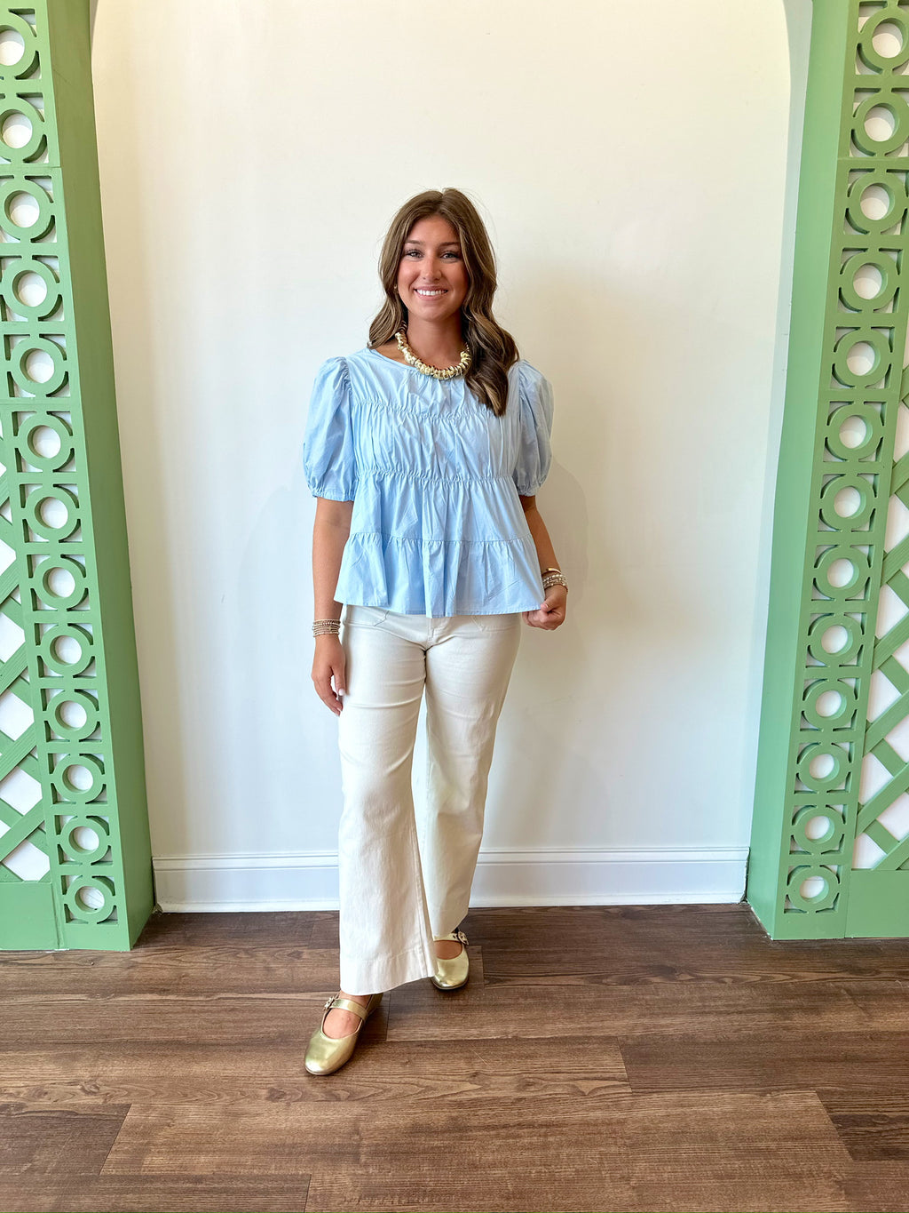 Madison Blue Top
