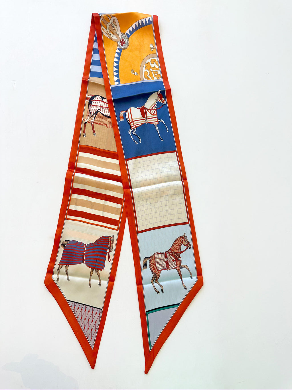 Beth Horse Printed Scarf