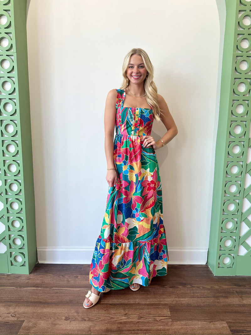 Madison Printed Dress