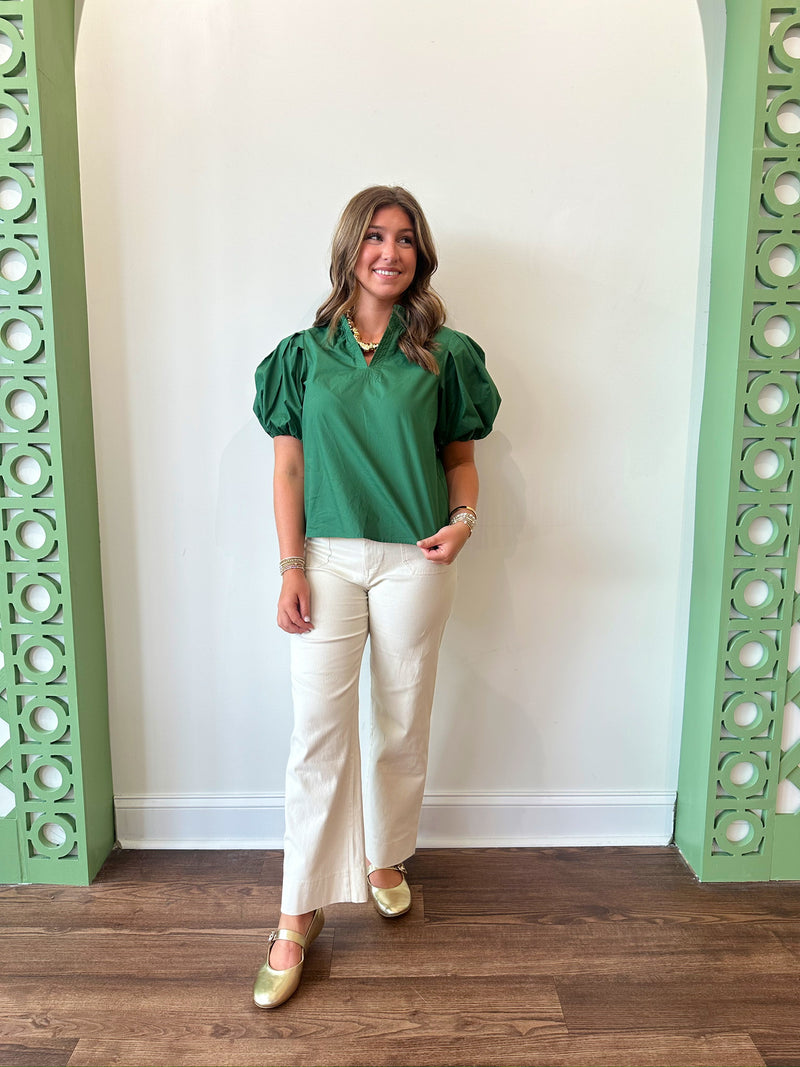 Hayden Green Top