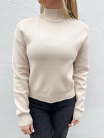 Johanna Crew Neck Taupe