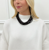 Ella Rope Necklace-Brown