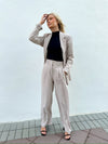 Julie Taupe Trousers