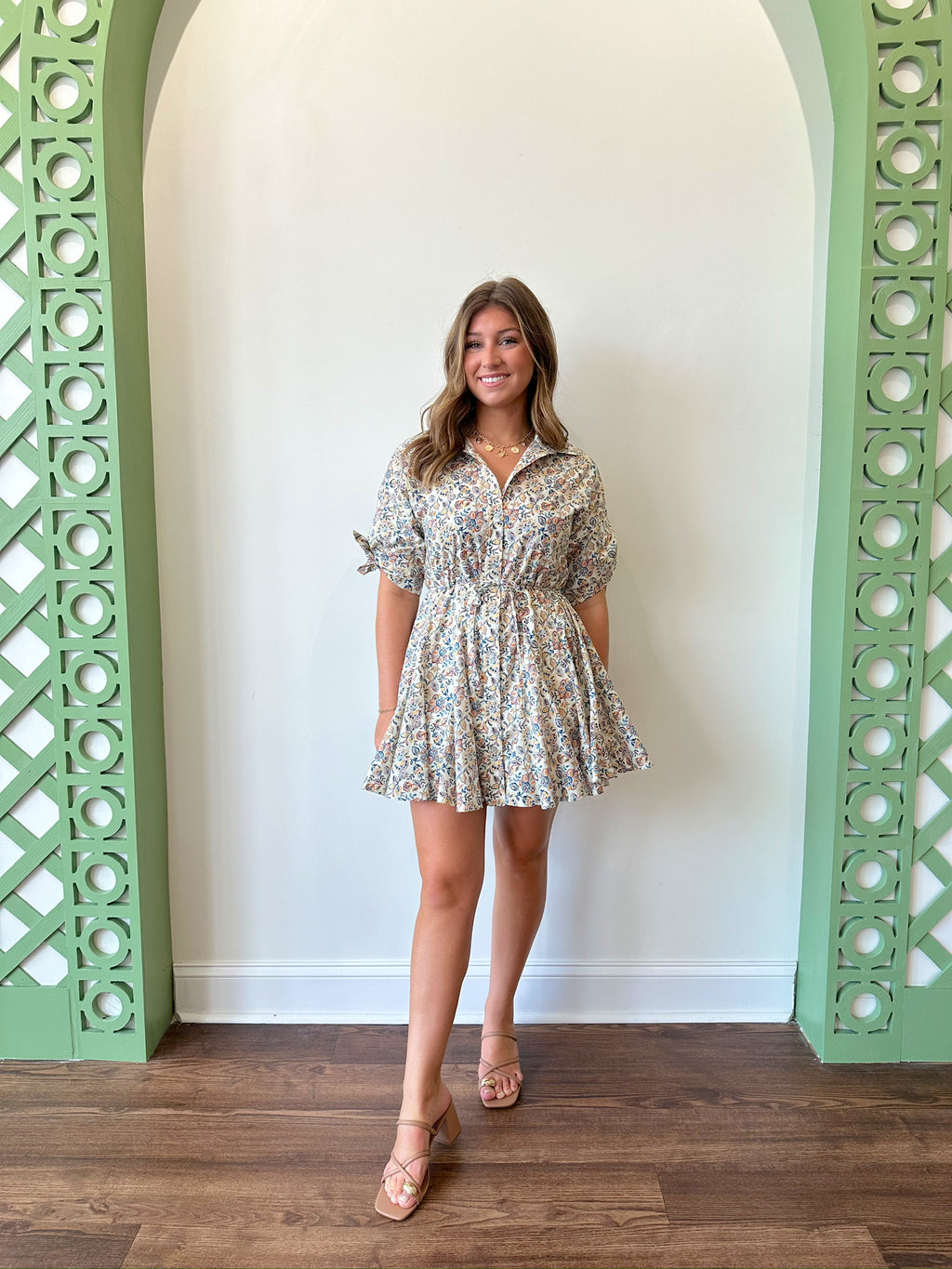 Caroline Floral Dress