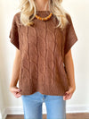 Beller Brown Top