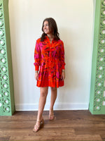 Maya Printed Dress