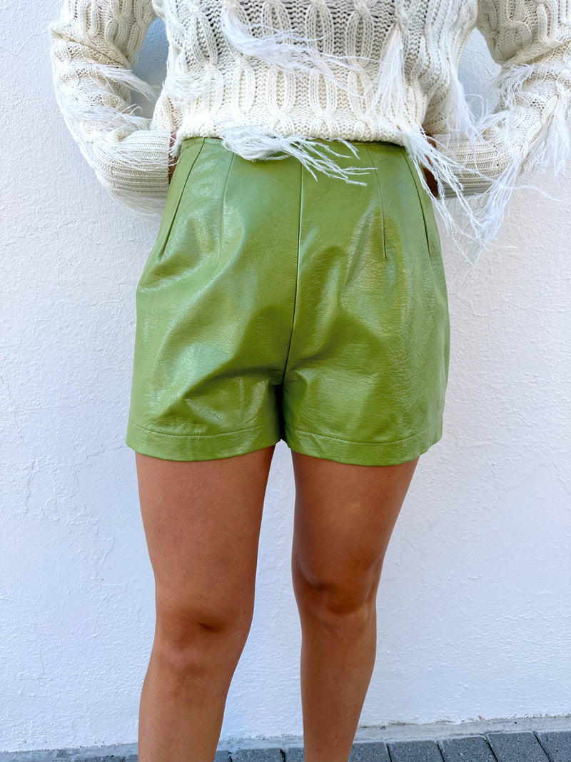 Selba Leather Shorts