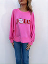 Jolly Pink Sweatshirt