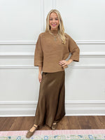 Paige Camel Sweater