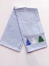 Evergreen Dreams Stripe Hand Towel
