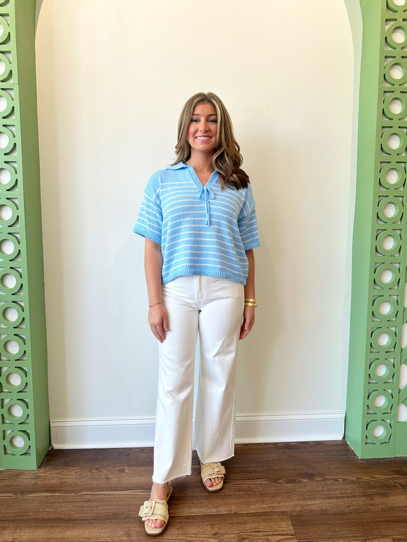 Paige Striped Top
