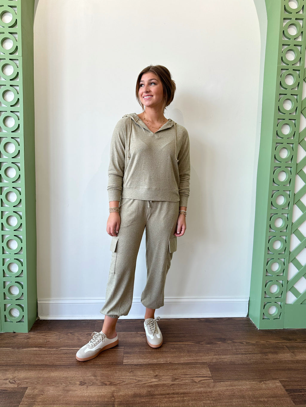 Maddie Olive Top
