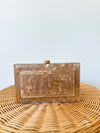 Kara Taupe Clutch