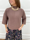 Paige Espresso Sweater