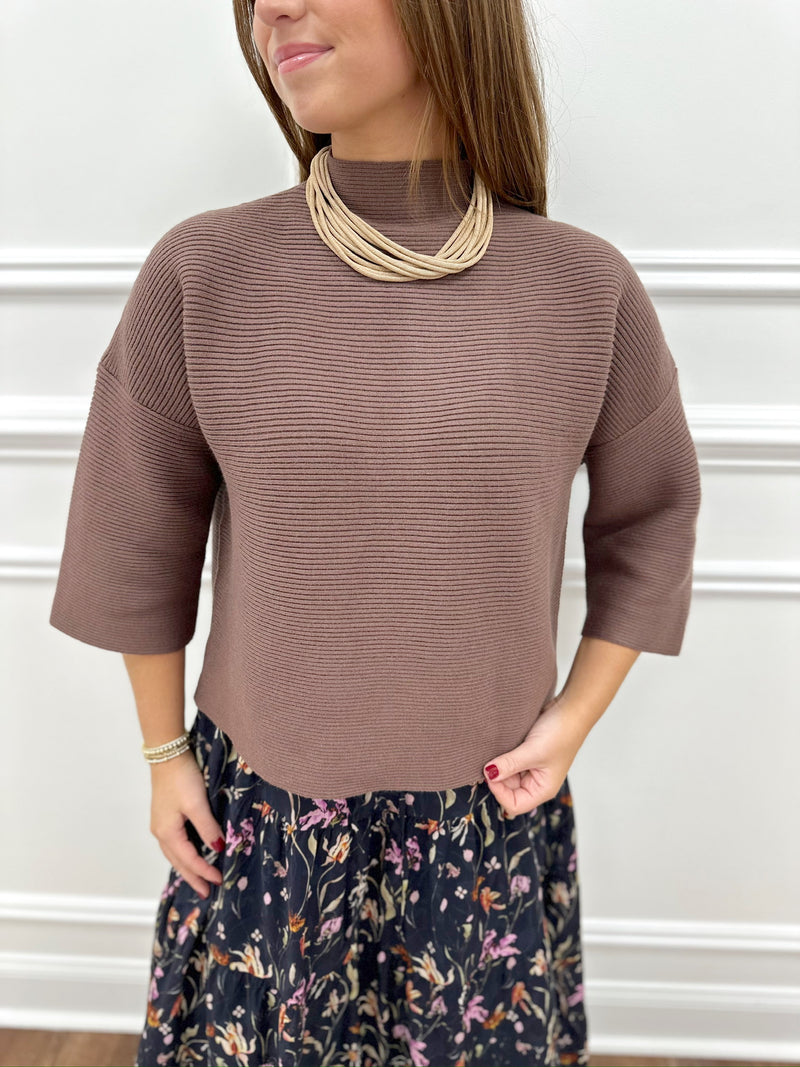 Paige Espresso Sweater