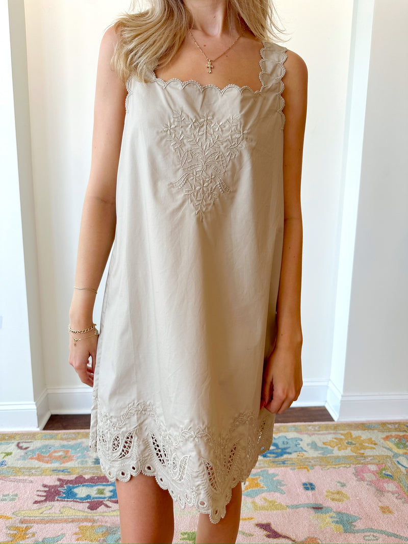 Kayla Taupe Dress