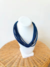 Ella Rope Necklace-Navy