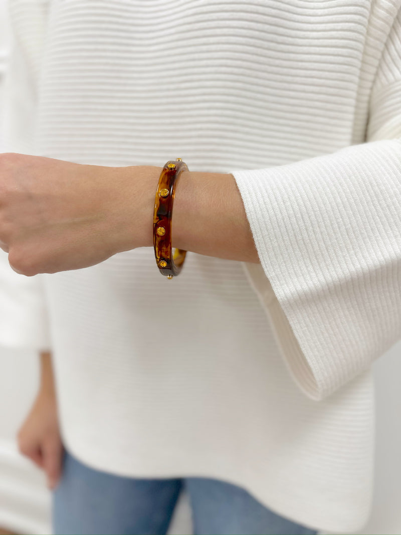 Elise Bangle-Tortoise
