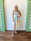 Nicola Citrus Splash Midi Dress