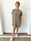 Penny Olive Dress