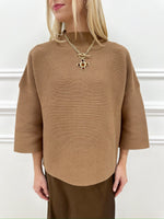 Paige Camel Sweater