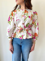 Beth Floral Top