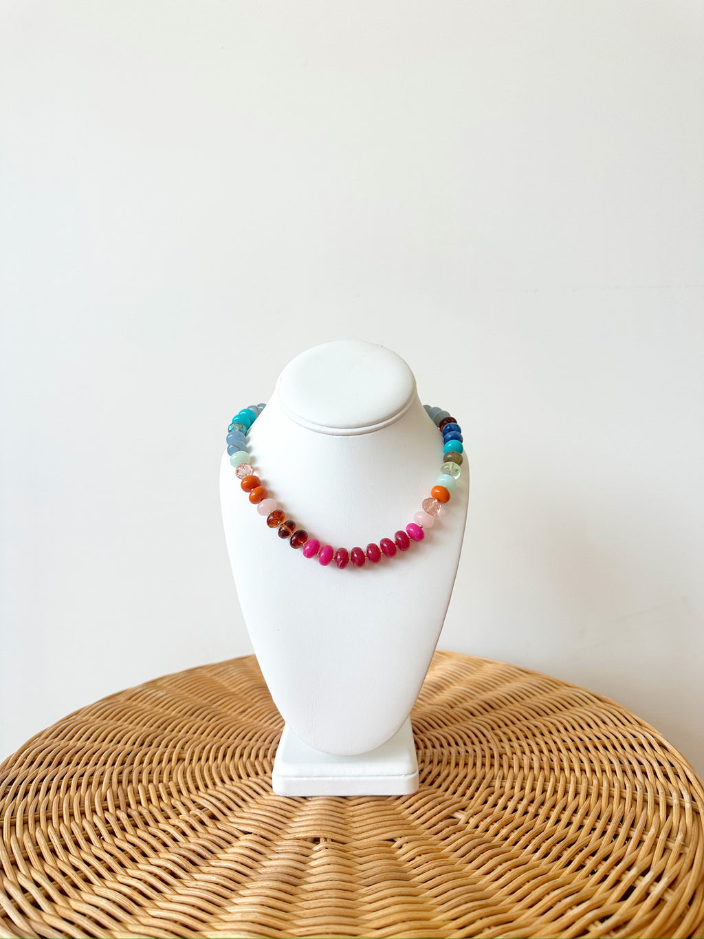Angela Beaded Necklace-Multi