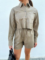 Whitley Taupe Shorts