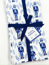 Blue Nutcracker Cloth Napkins