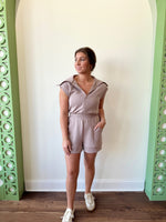 Erica Mocha Romper